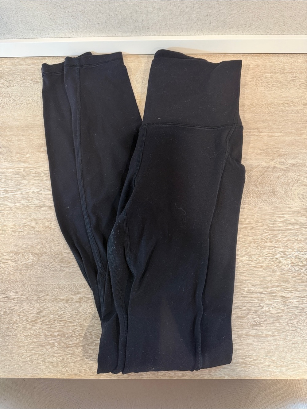 Black High-Waist Active Leggings